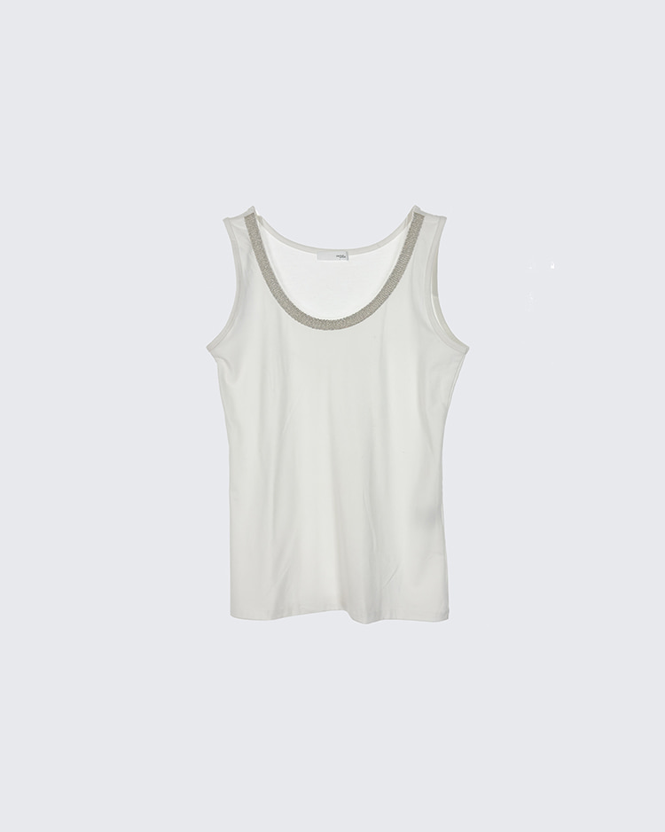 폴리 레이온 스판 민소매 티셔츠 (여성 55)