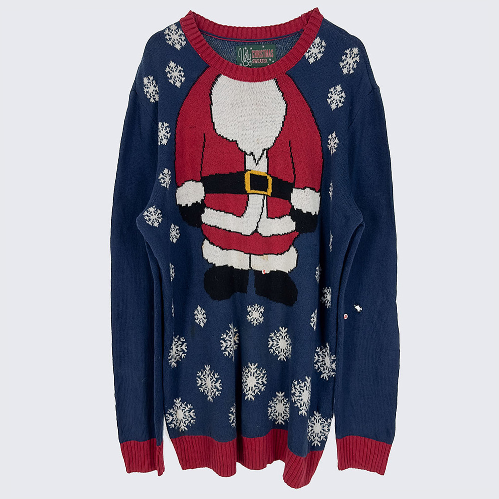 코튼 아크릴 크리스마스 스웨터 (남성 100)